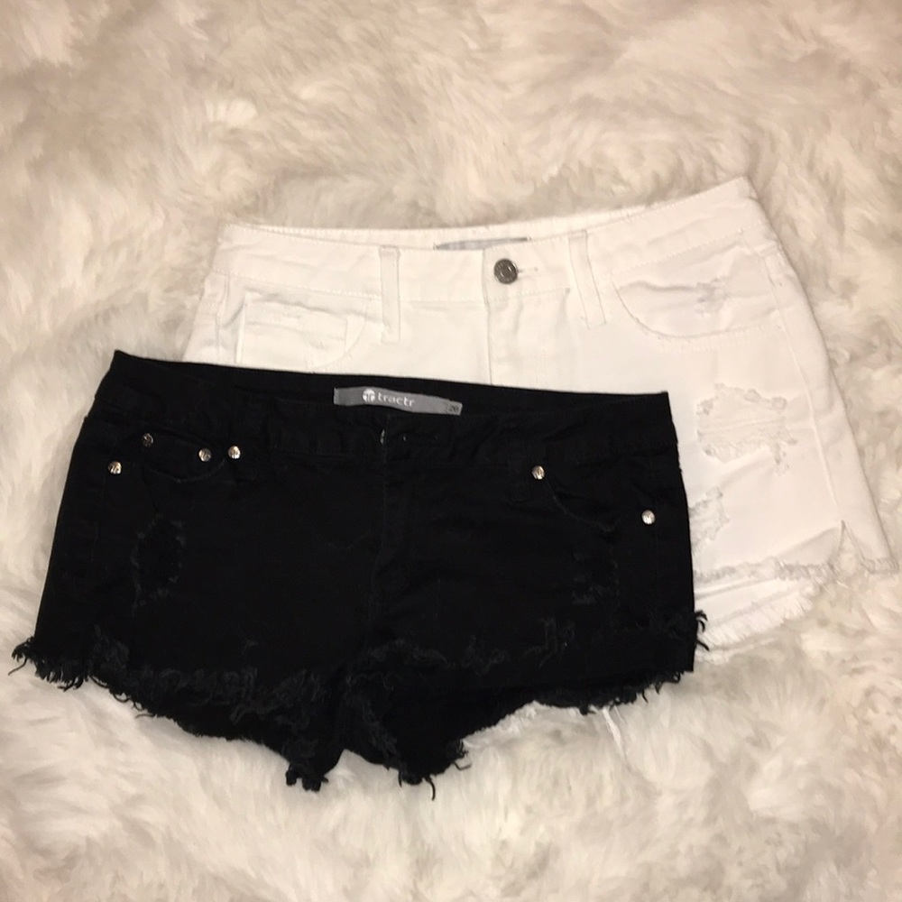 Tractr and klique B. Denim Shorts bundle